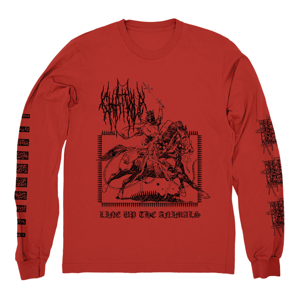 CHAT PILE "Line Up The Animals" Longsleeve