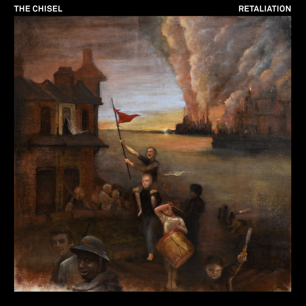 THE CHISEL "Retaliation" LP BLACK