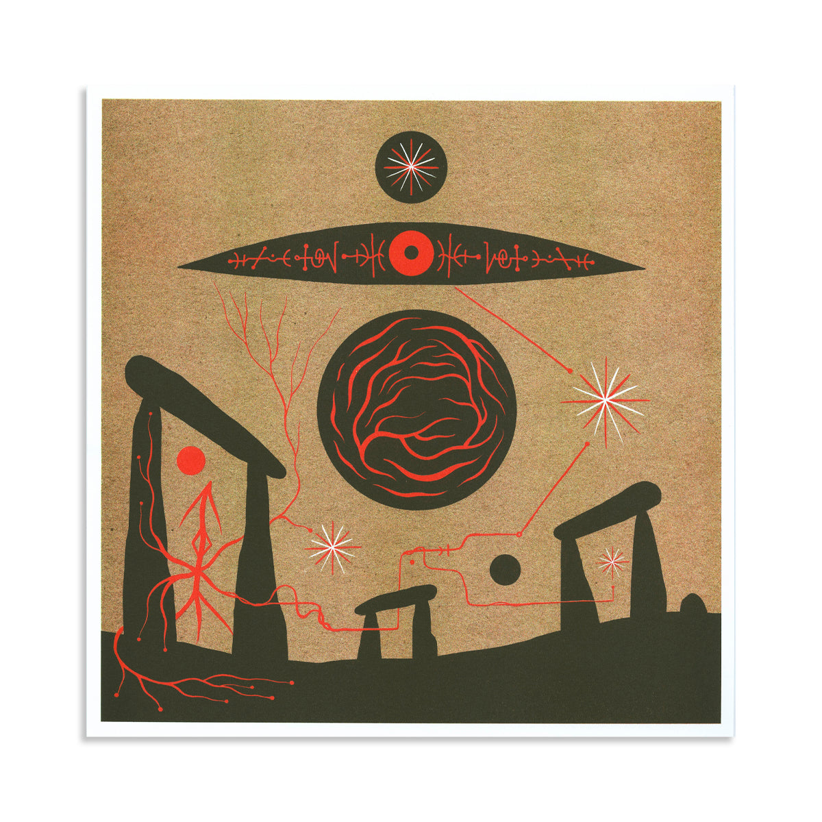 HARVESTMAN &quot;Triptych: Part One&quot; Art Print